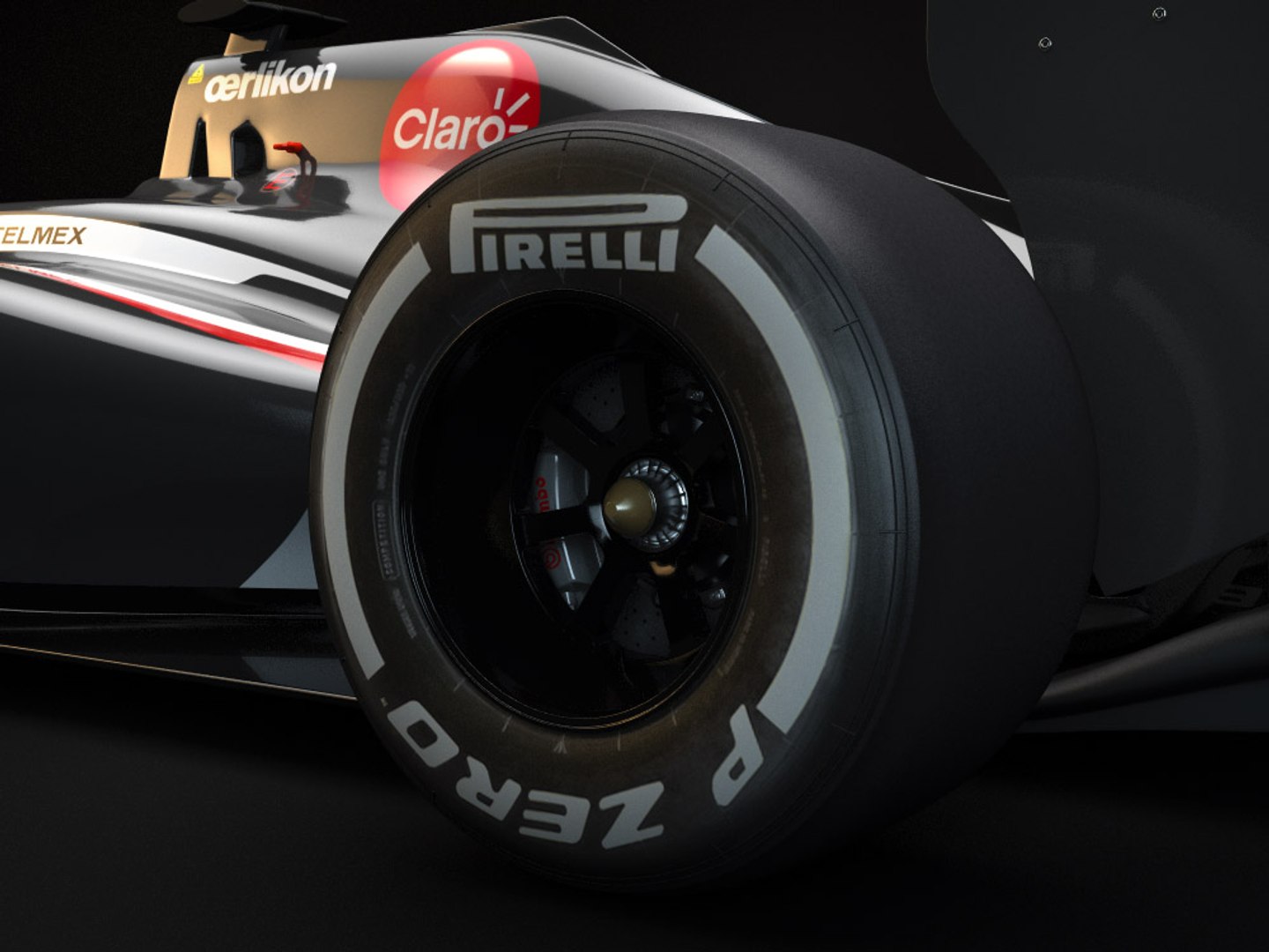 3d Sauber C33 2014