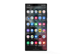Galaxy S22 Ultra Game Asset Low-poly