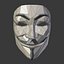 LowPoly Anonymous Mask