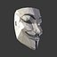 LowPoly Anonymous Mask