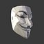 LowPoly Anonymous Mask