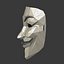 LowPoly Anonymous Mask