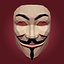 LowPoly Anonymous Mask