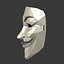 LowPoly Anonymous Mask