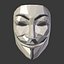 LowPoly Anonymous Mask