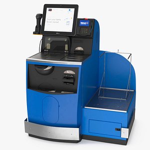 Walmart Self Service Checkout Kiosk(1)