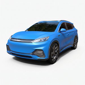 BYD Yuan Plus  Atto 3 EV Crossover - Production-Ready 3D Asset