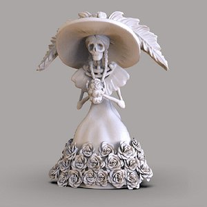 La Catrina 3D