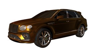 3D BentleyBentaygaSpeed2021 model