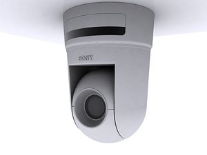 3ds max sony security camera cam