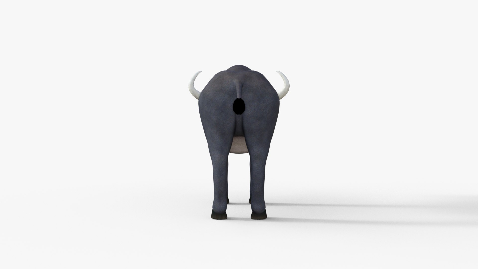 Cartoon Buffalo Rigged 3D Model - TurboSquid 2017388