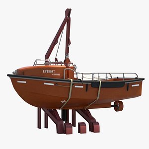 Davit Open Lifeboat