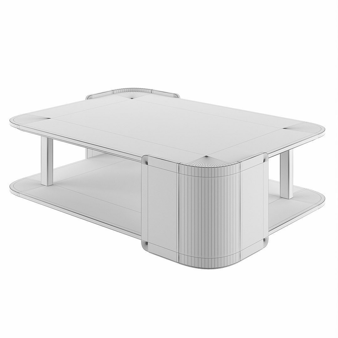 3D Galpagos White Fog Cocktail Table - TurboSquid 2292692