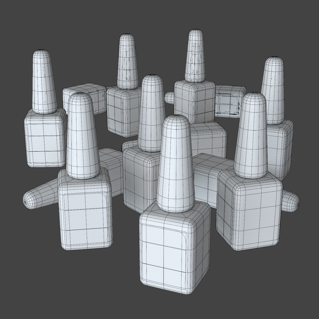 Nail Polish 3D Model - TurboSquid 2000371