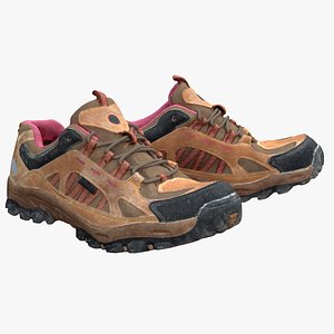 Hiking Boots 3 3D model