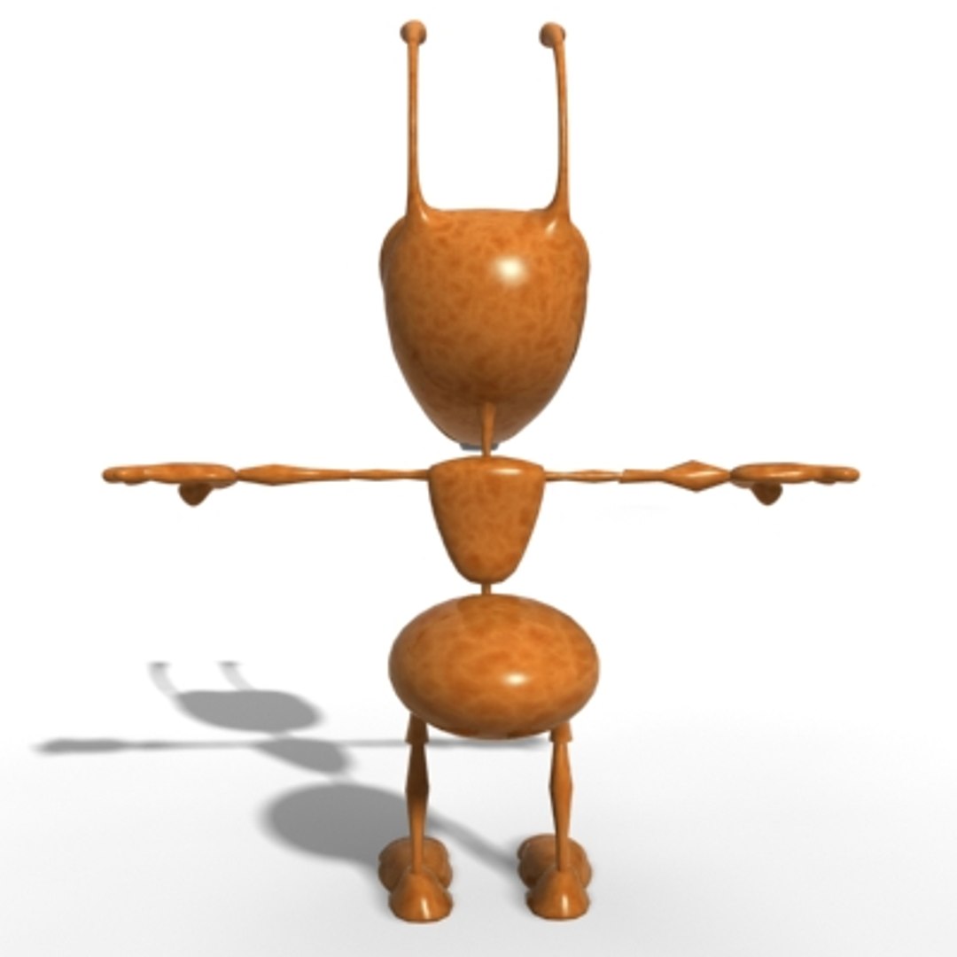 3D 3ds Max Ant model max