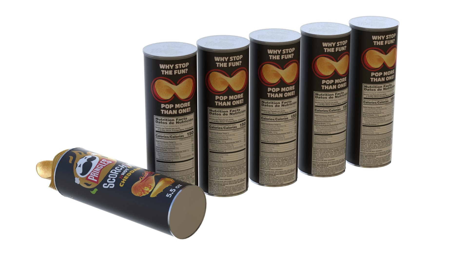 Pringles scorchin collection 3D model https://p.turbosquid.com/ts-thumb/6k/fAjyLV/w0/5/jpg/1741444369/1920x1080/fit_q87/a5ce1b5181e1e35cf021be1d4b944170d53ce9a6/5.jpg