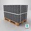 Concrete Slabs on Wooden Pallet