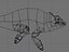 3d chameleon animation