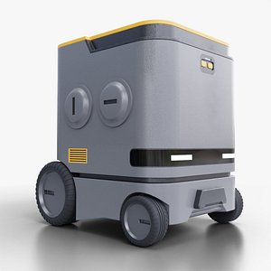 Autonomous Delivery Robot 01 3D model