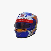 Grosjean helmet 2019