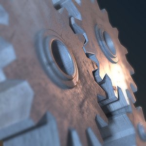 3D gears model