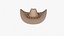 Chapéu de cowboy de desenho animado com balas