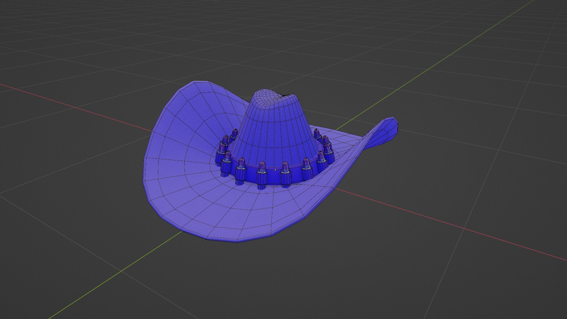 Cartoon cowboy hat with bullets model https://p.turbosquid.com/ts-thumb/6k/s2jQwp/Aq/cowboy_hat_with_bullets_wire/jpg/1718215321/1920x1080/fit_q87/763164d55d200096b8f62ba2a57a2086ad2a5300/cowboy_hat_with_bullets_wire.jpg