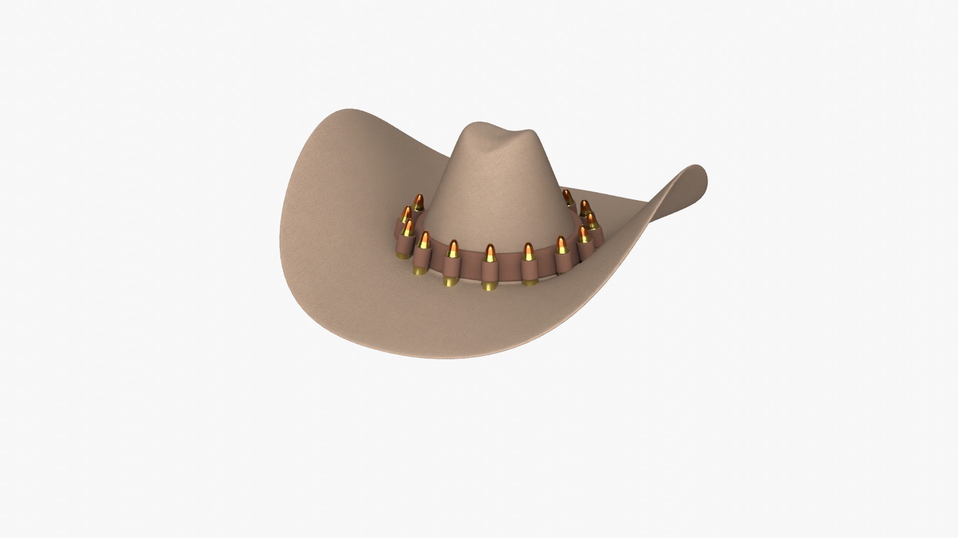 Cartoon cowboy hat with bullets model https://p.turbosquid.com/ts-thumb/6k/s2jQwp/Uy/cartooncowboyhatwithbullets0007/jpg/1718215703/1920x1080/fit_q87/bdc2bfea1e92a3c1e30ef191d98a961410d71481/cartooncowboyhatwithbullets0007.jpg