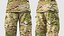 Black Female Soldier Camo T Pose Fur