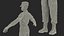 Black Female Soldier Camo T Pose Fur