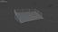 bleacher 03 3D model