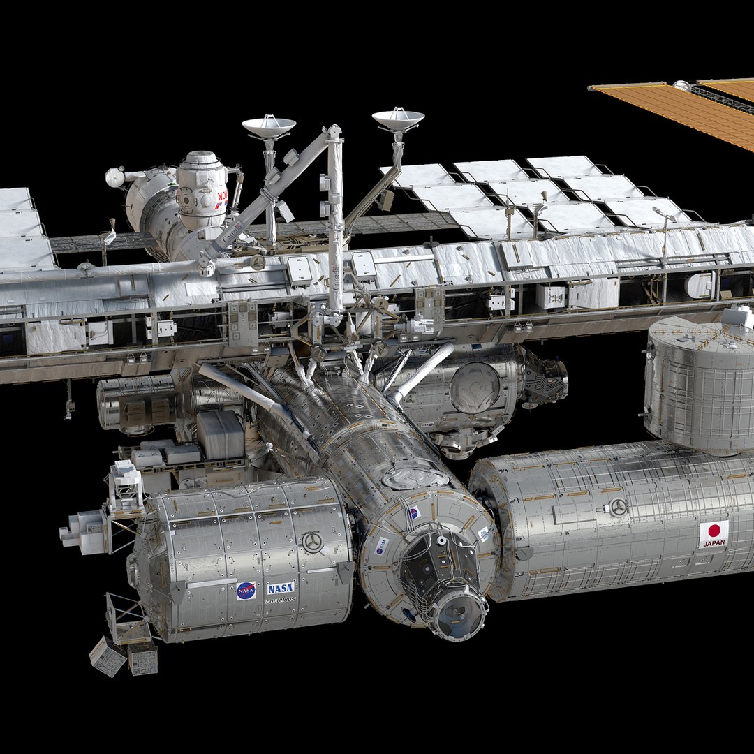 Space max. МКС-3. ISS 3d model. 3d модели Space Station. Космическая станция МКС 3д.