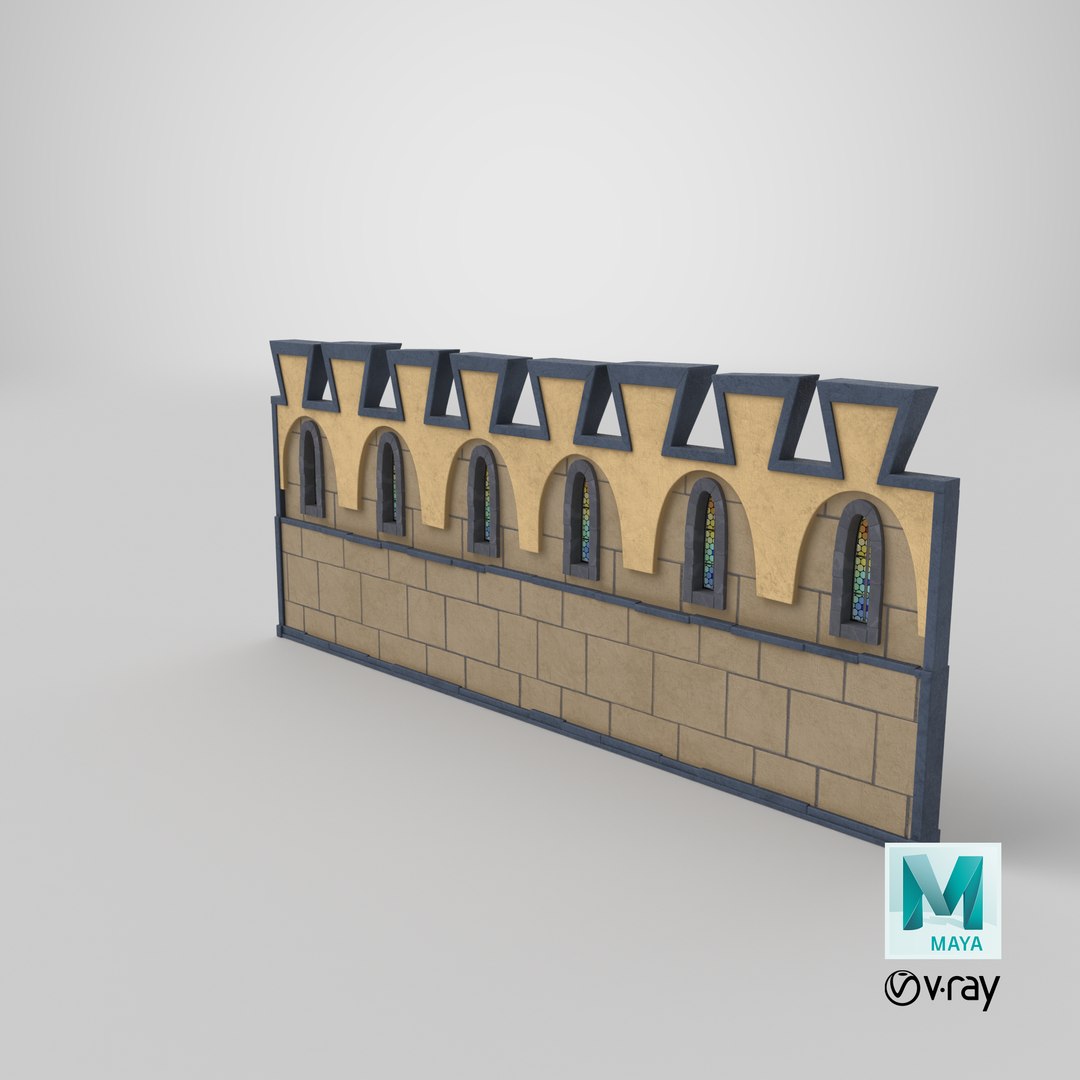 medieval wall segment 3D https://p.turbosquid.com/ts-thumb/6k/y0IbqW/BK/stemcell_maya_vray_render/png/1612262351/1920x1080/fit_q87/9614faae8f14a653b8b2f04cb44a6eea403cae23/stemcell_maya_vray_render.jpg