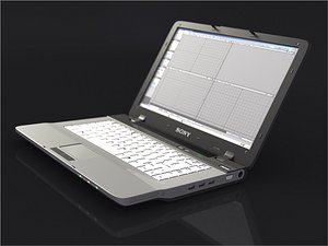 3ds max sony vaio laptop