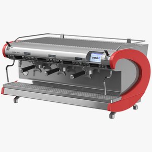 3D Nuova Simonelli Espresso Machine 03