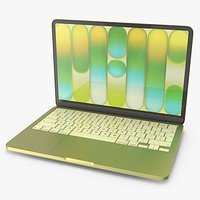 Citrus MacBook Neo 3D Model
