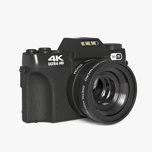 3D Digital Camera Modern Professional Camera