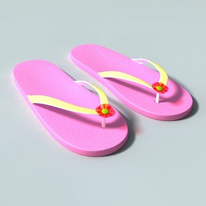 flipflop flip 3d model