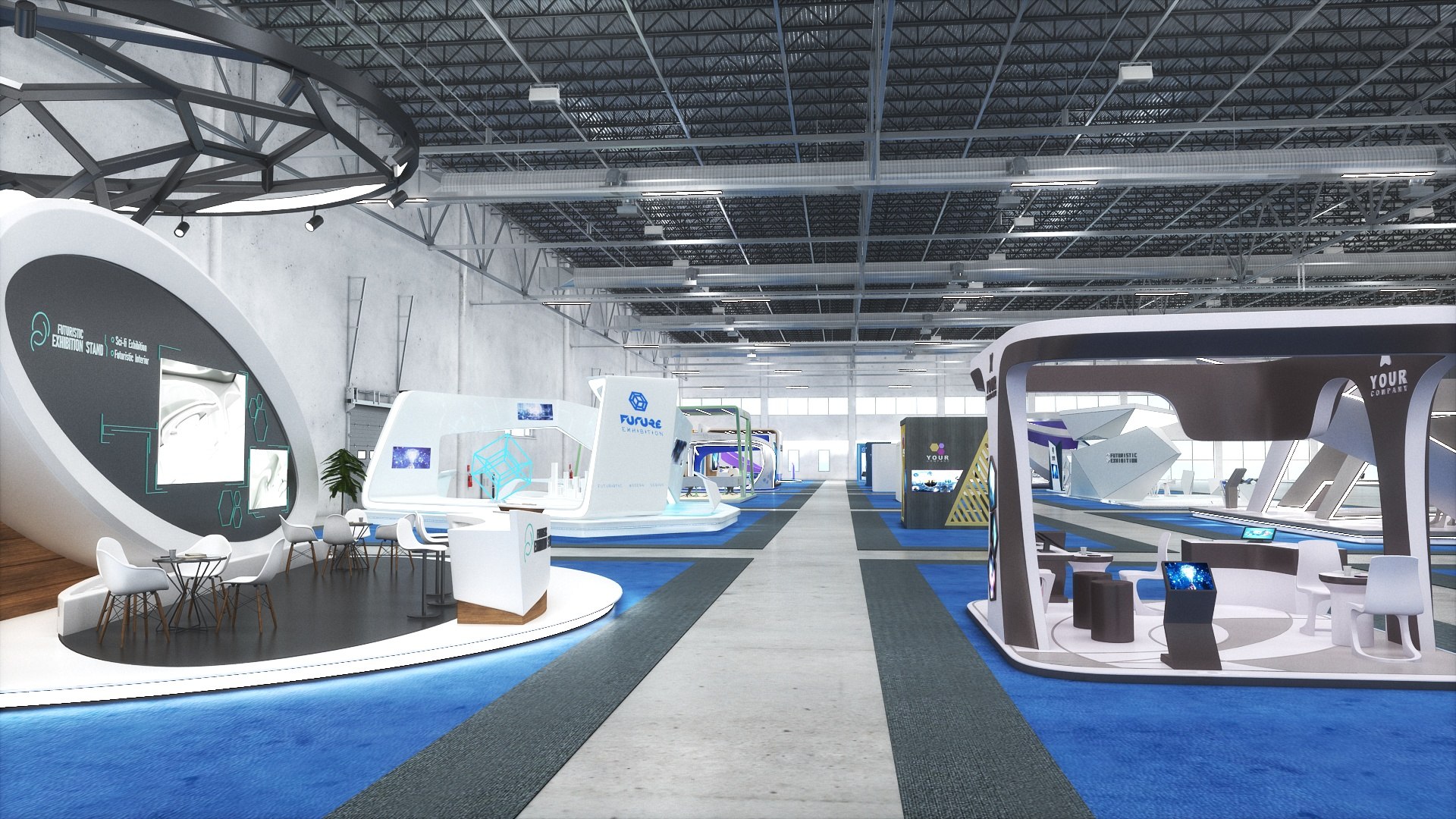 3D Big Exhibit Hall with 20 different Stand https://p.turbosquid.com/ts-thumb/6l/5bk02o/qw/exhibithallfull7/jpg/1654923112/1920x1080/fit_q87/0921786aec937d4e95777e5f9adfd0a7a5c8c738/exhibithallfull7.jpg