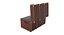 20th Century  French Wooden Travel Trunk  1930s