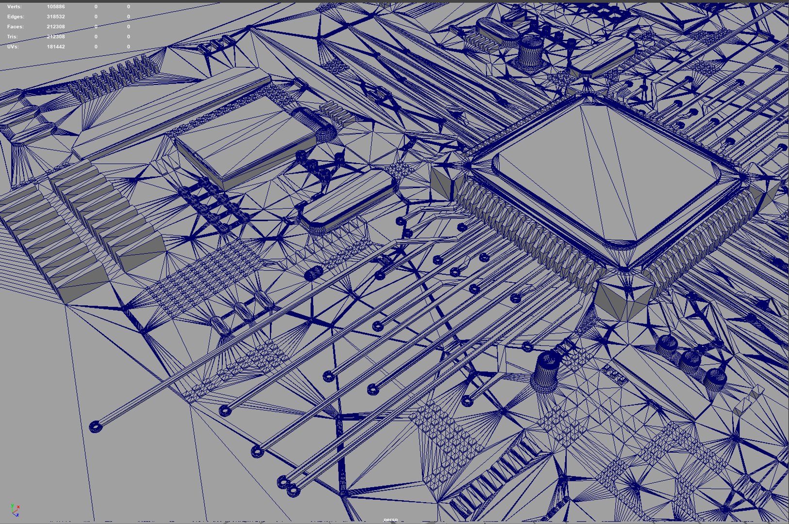 3D Microprocessor Model - TurboSquid 2290912
