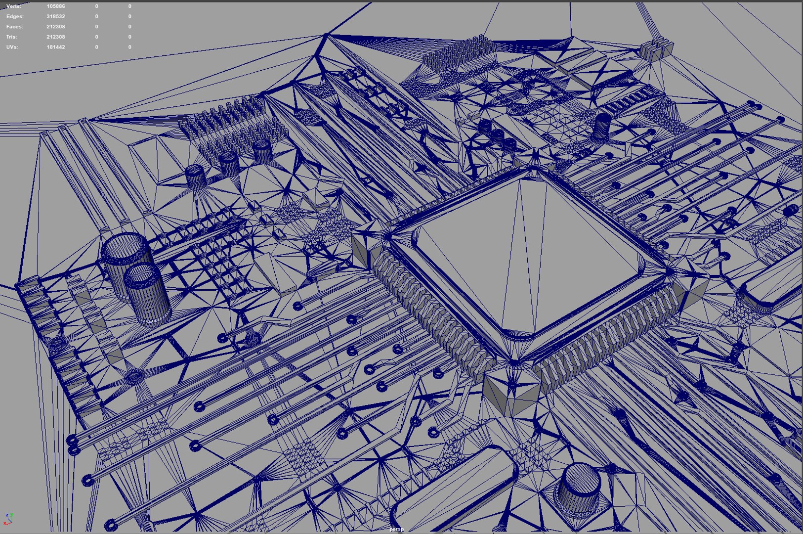 3D Microprocessor Model - TurboSquid 2290912