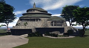 Scifi Modern Home