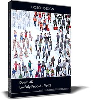 Dosch 3D - LoPoly People Vol 2