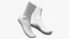 Paire de chaussettes de sport classiques longues sur pied