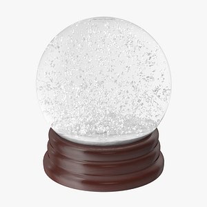 snow globe 3d model