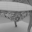 baroque chair 3D model