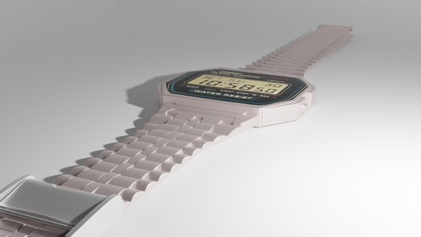 3D Casio Retro Watch