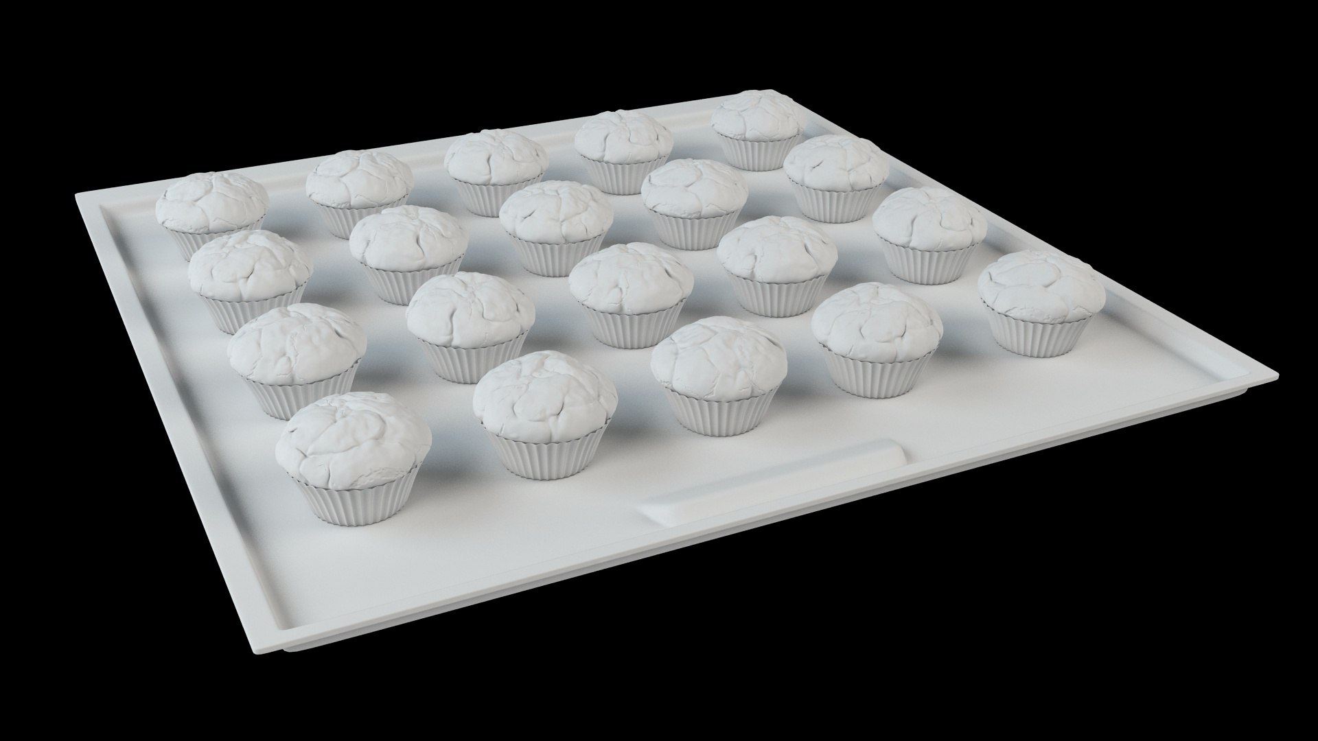 muffins bake animation 3D model https://p.turbosquid.com/ts-thumb/6l/H1767r/FvHEhBxv/muffinrender1clay/jpg/1546458484/1920x1080/fit_q87/3969a2784c99716f7b1bdde895ac62976a93db1f/muffinrender1clay.jpg